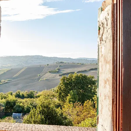 With Breathtaking Views In The Medieval Village Barchi