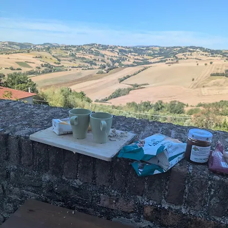 With Breathtaking Views In The Medieval Village Σπίτι διακοπών Barchi