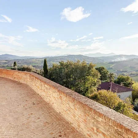 With Breathtaking Views In The Medieval Village Σπίτι διακοπών Barchi